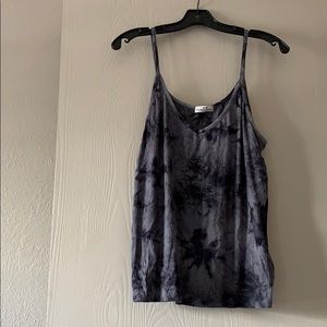 Tiedye crop tank